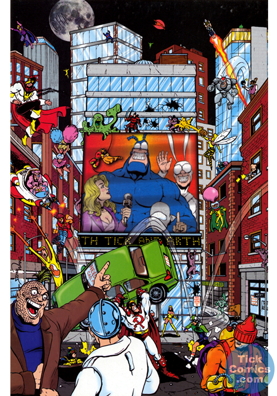 The Tick - Compendium of Comics - Heros of the City